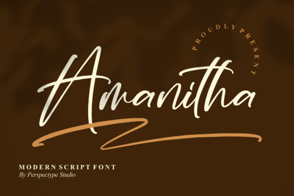 Amanitha: A Script Font That Elevates Branding with Grace