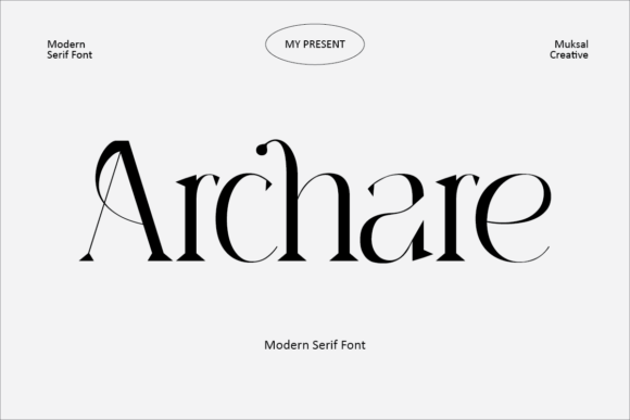 Archare Serif Font for Modern Web Design