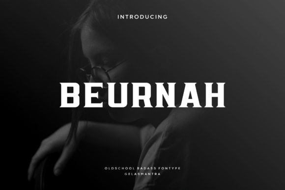 Beurnah Serif Font for Modern Branding