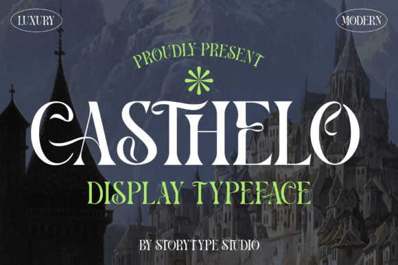 Casthelo: A Modern Serif Font for Elegant Web Design
