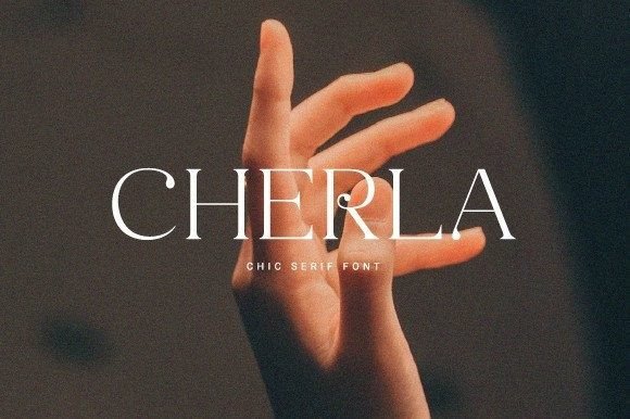 Cherla Serif Font for Strong Branding and Visual Impact