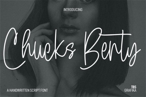 Chucks Berty Font for Handmade Creations