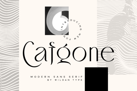 Elevate Your Brand with the Modern Cafgone Font