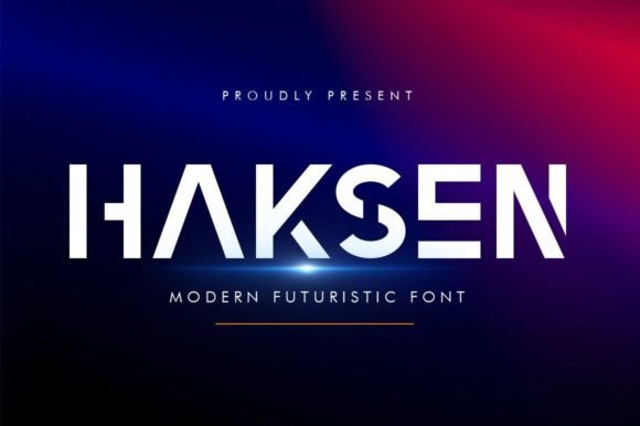 Haksen: A Modern Font for Small Business Branding