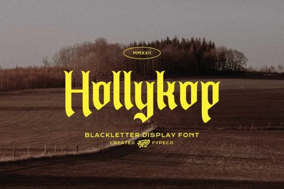 Hollykop Font for Branding That Stands Out