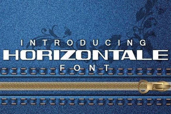 Horizontale: A Modern Sans Serif Font for Branding Projects
