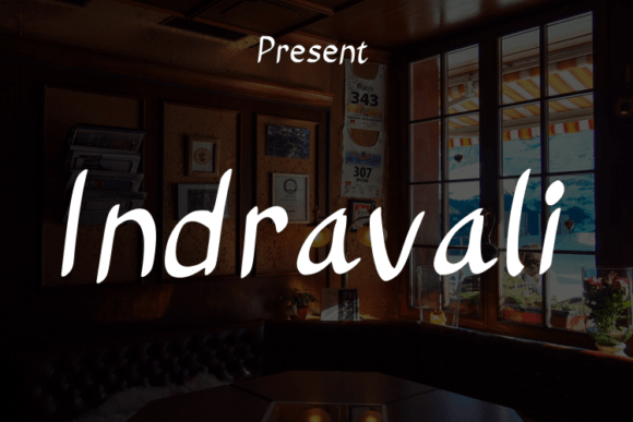 Indravali: A Script Font for Elegance and Versatility