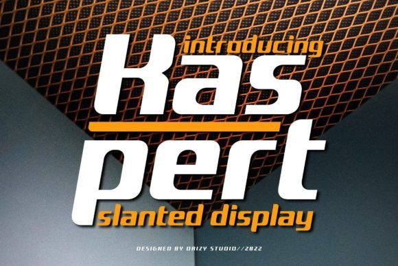 Kaspert: A Bold Sans Serif Font for Crafters and Creators