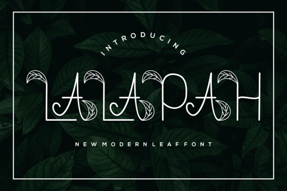 Lalapah: A Bold and Modern Font for Editorial Design