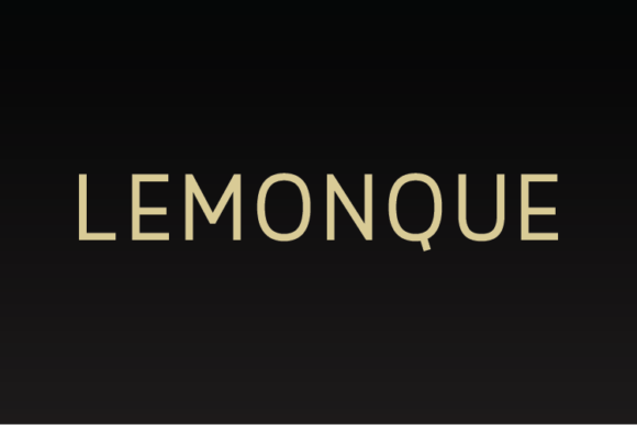 Lemonque: A Modern Sans Serif Font for Polished Branding