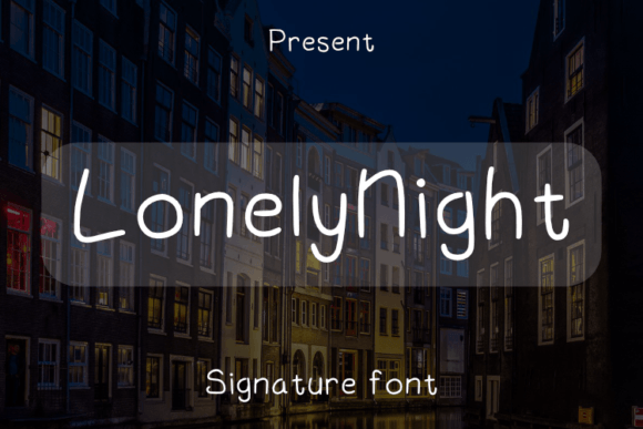 Lonelynight: A Modern Sans Serif Font for Digital Branding
