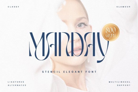 Manday Font for Handmade and Commercial Projects