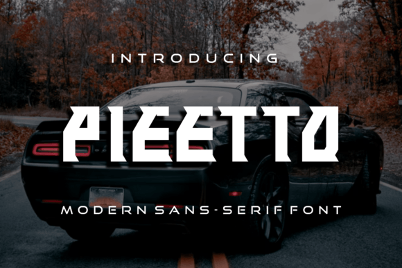 Pieetto: A Modern Slab Serif Font for Bold Branding