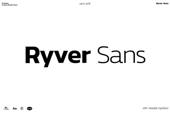 Ryver Sans: A Modern Typeface for Editorial Projects