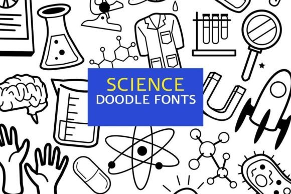 Science Doodle: A Playful Font for Bold Campaigns