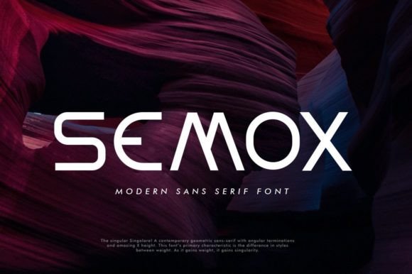 Semox: A Modern Sans Serif Font for Web Design
