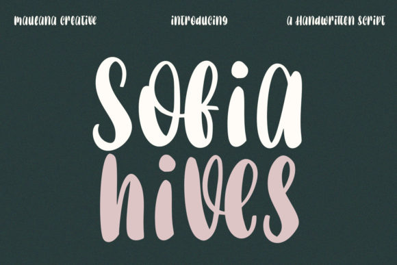 Sofia Hives Font Review for Brand Design