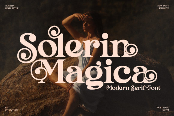 Solerin Magica: A Modern Serif Font for Digital Branding