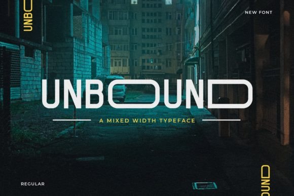 Unbound: A Modern Typeface for Editorial Design