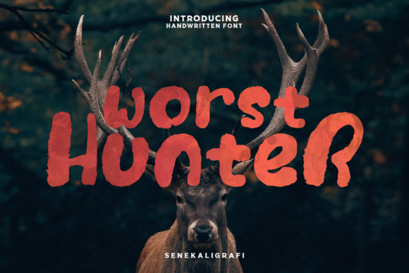 Worst Hunter Font for Web Design